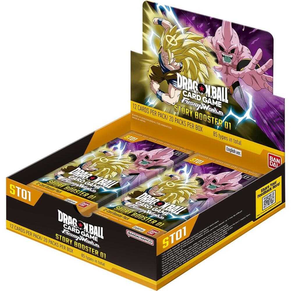Dragon Ball Super Card Game Fusion World Story Booster 01 Booster Box (ST01)